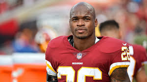 Redskins RB Adrian Peterson to be inactive vs. Eagles