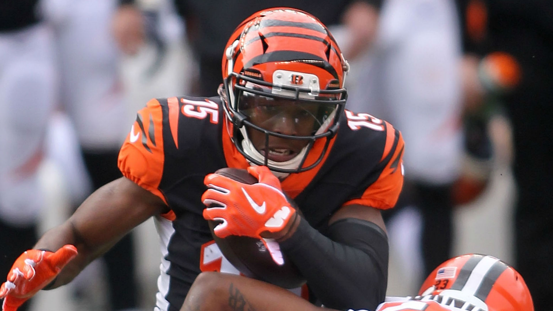 Bengals' John Ross to reportedly miss multiple games with shoulder injury, derailing breakout season
